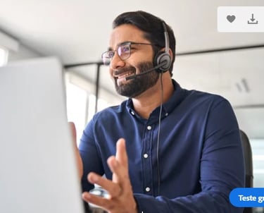 Suporte técnico para loja online